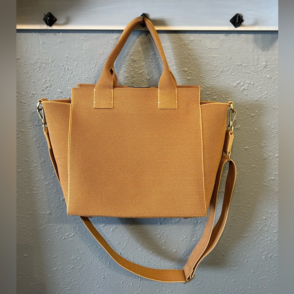 Rothy’s The Handbag in Sienna Brown
